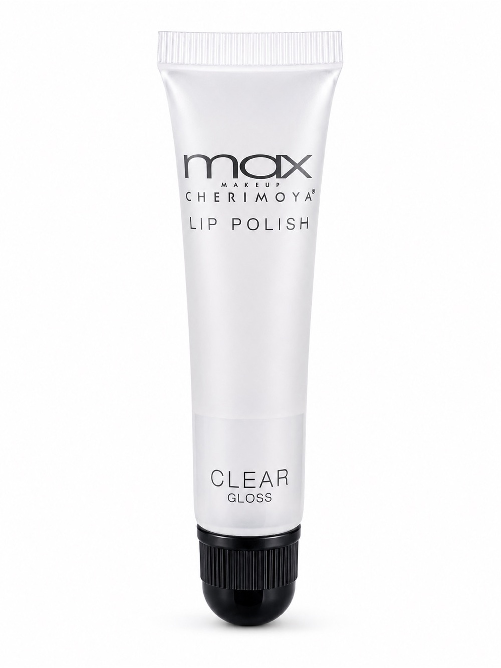 Max Cherimoya Clear Lip Polish Gloss Cruelty-Free Hydrating Vegan 0.5 oz NWT